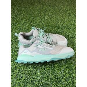 Altra Lone Peak 7 Trail Running Hiking Sneakers White Green Women's Size 10.5